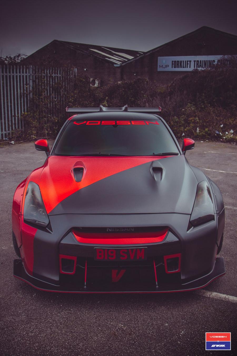  Nissan GT-R X Work on Vossen Wheels (VWS-1) 2016 года  (фото 20 из 46)